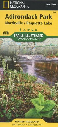 Adirondack Park: Northville/Raquette Lake Topographic Map